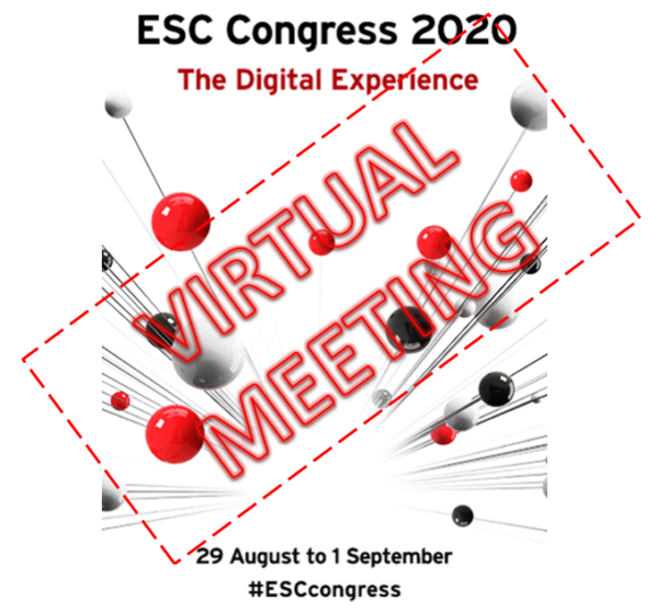 VIRTUAL MEETING ESC Annual Congress 2020 THE DIGITAL EXPERIENCE